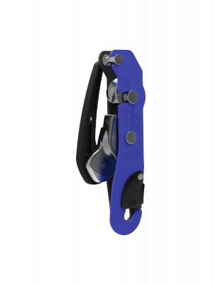 Descensor para espeleología con frenado asistido Stop de Petzl